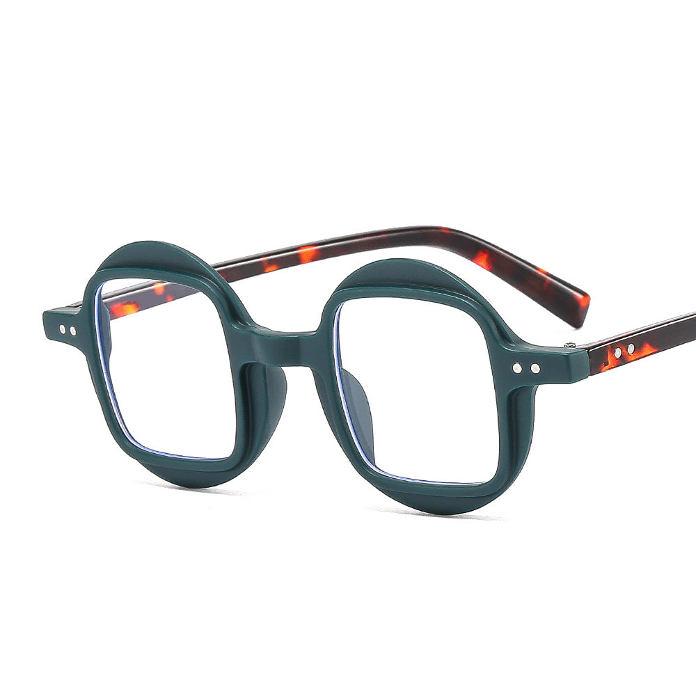 Personality Trend Fashion Plain Glasses Color Matching Sunglasses