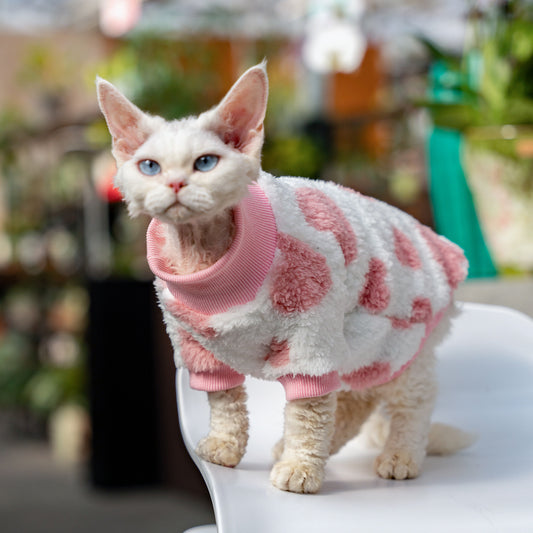 Warm Double-sided Fleece Cat Clothes