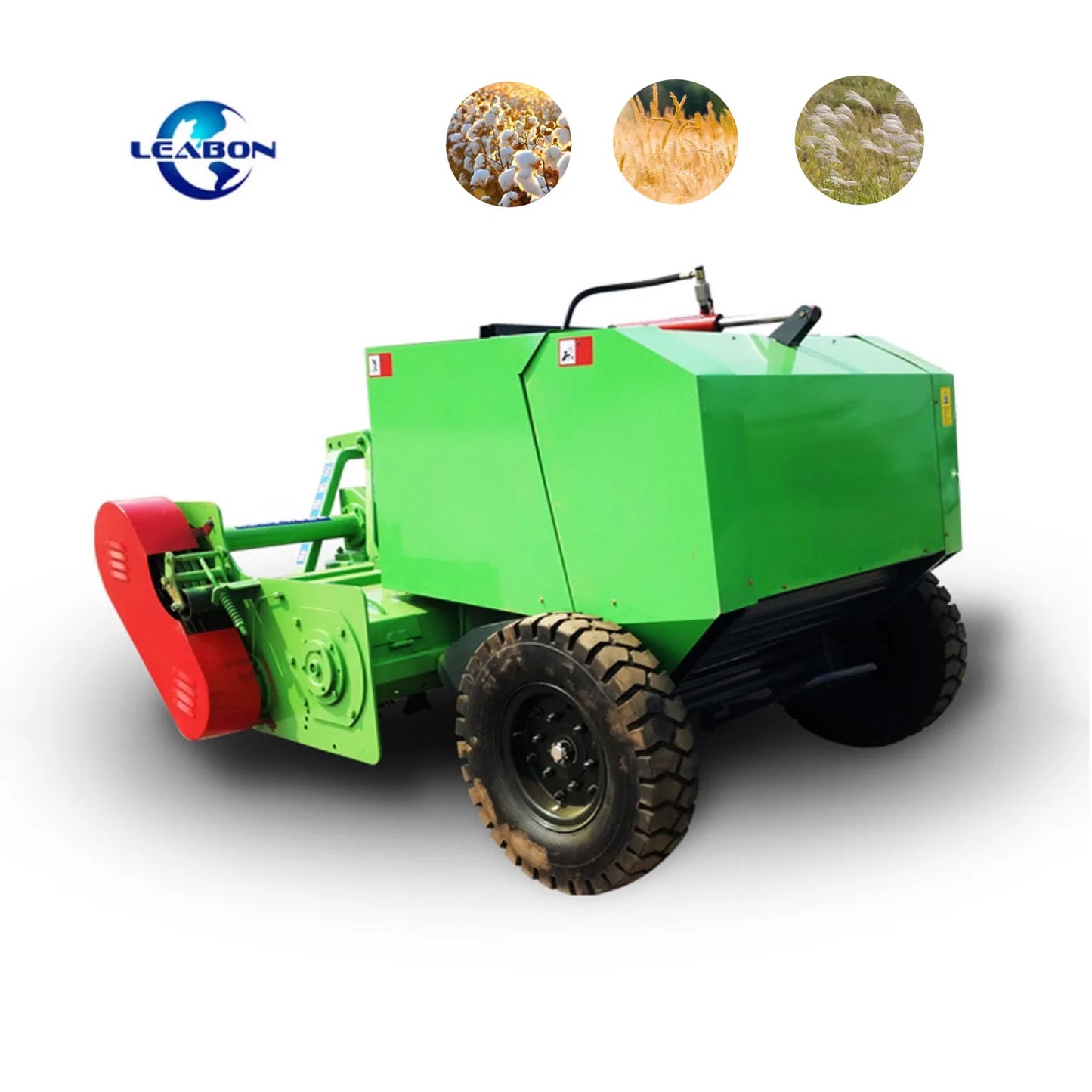 Mobile Farmland Straw Grass Corn Stalk Baler Storage Mini Maize Baler Smash Straw Sawdust Silage Baler Machine