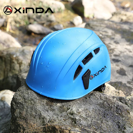 Xinda Outdoor Rock Climbing Helmet Speleology Mountain Rescue Equipment To Expand Safety Helmet Caving Work Helmet - Shoppiline