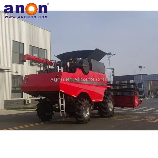 ANON Harvesters Wheat Corn Soybeans Sunflower Chinese Wheat Combine Harvester Machine Harvester Machine for Wheat