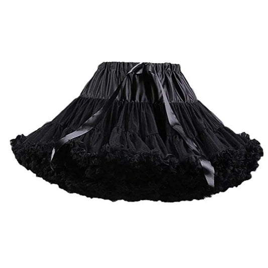 Neue Ankunft Petticoats Hochzeit Braut Krinoline Damen Mädchen Unterrock für Party Weiß Blau Schwarz Ballett Tanz Rock Tutu