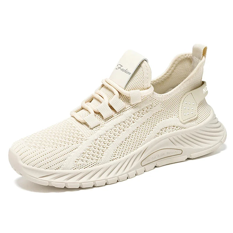 Damenschuhe Sommer 2025 Lässige Sneaker Atmungsaktives Mesh Leicht Erschwinglich Kostenloser Versand