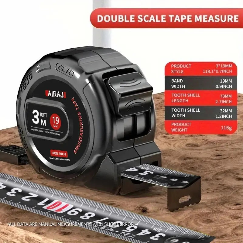 3/5/7.5/ High Precision Measuring Tools Household Woodworking Ruler Thickening Waterproof and Anti-corrosion Tape Measure