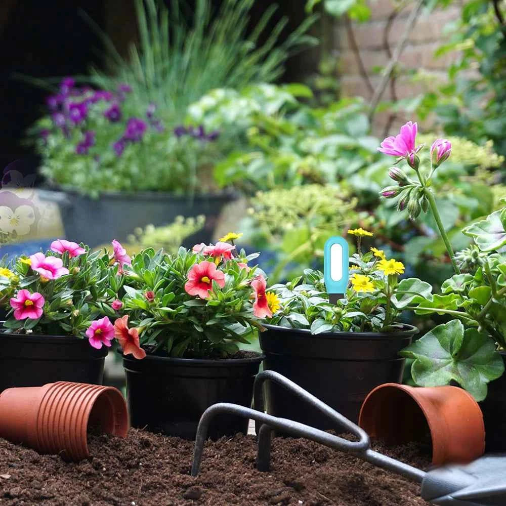 Haozee Tuya Smart Bluetooth Soil Tester Temperature and Humidity Meter Thermo Hygrometer Garden Automation Irrigation Detector