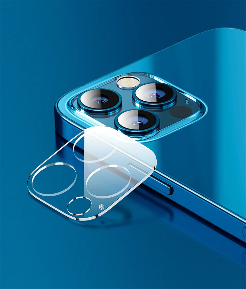 3pcs HD Camera Lens Protection Glass Film For iPhone 16 14 15 Pro Max Plus Full Cover Lens Protector For 13 11 12 PRO Mini