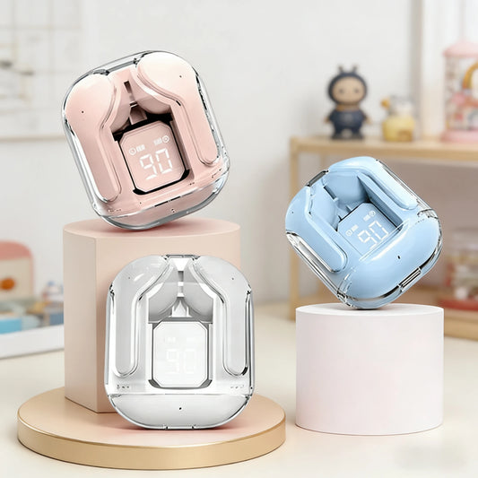 Original TWS Transparent Wireless Bluetooth Headset HIFI Sound Wireless Earphones Quality Bluetooth for all smartphones