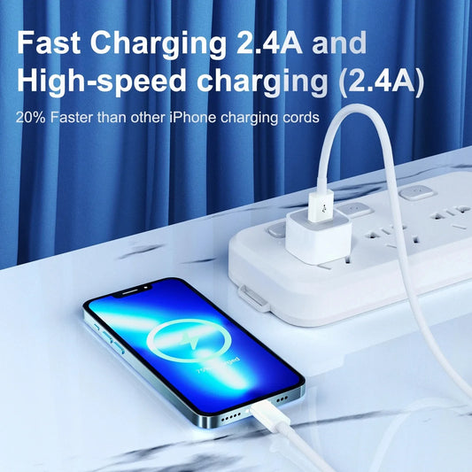 Xiao mi PD3.0 20W Lightning Cable Suitable for Apple 14 13 12 11 Pro Max X XR XS 8 7 Fast Charger USB Type-C Phone Accessories