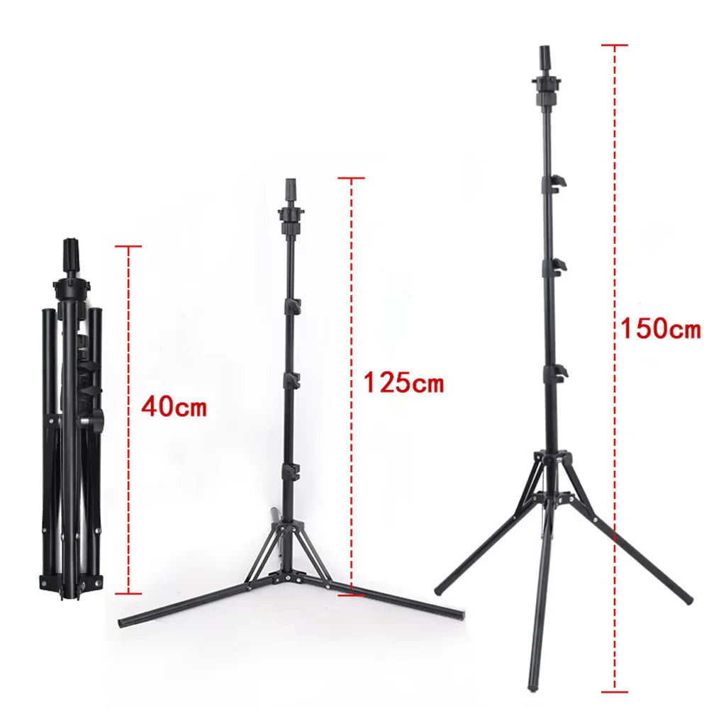 Wig Stand & 22 in Head Combination set,Canvas Wig Head Stand with Mannequin Head for Wigs Manikin Head Block Set for Wigs Making