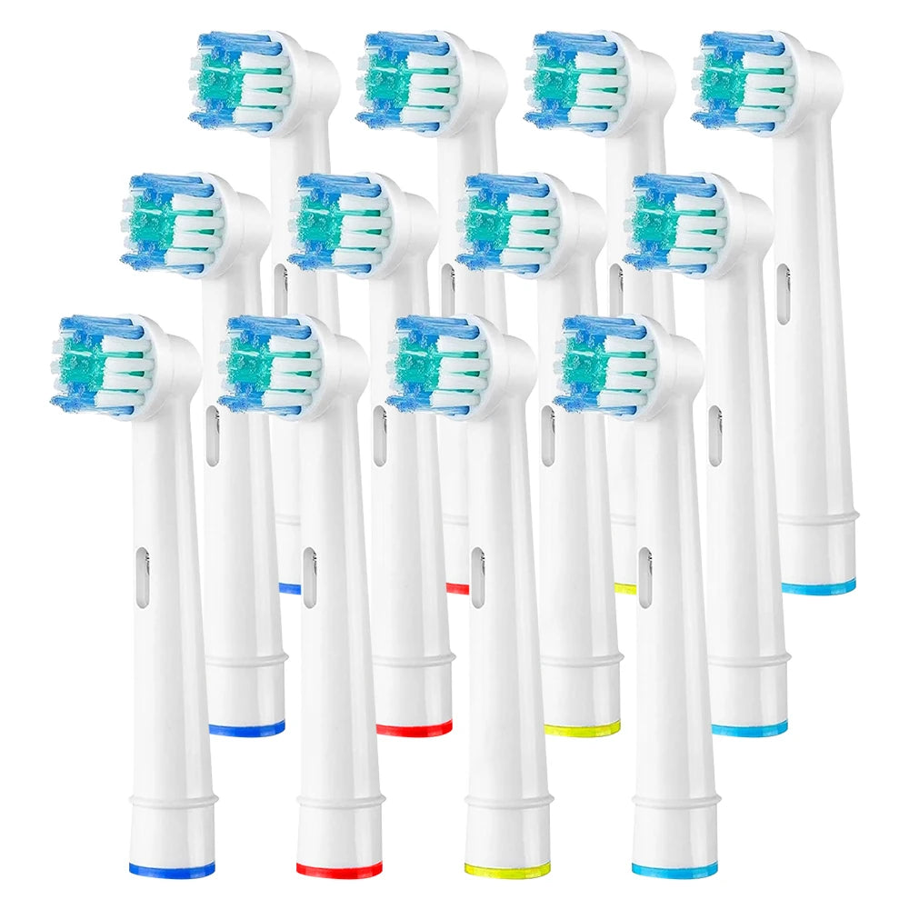 Replacement Toothbrush Heads Compatible with Oral B Braun Electric Toothbrushes Brush Head Refills 1000 1500 3000 7000 7500 8000