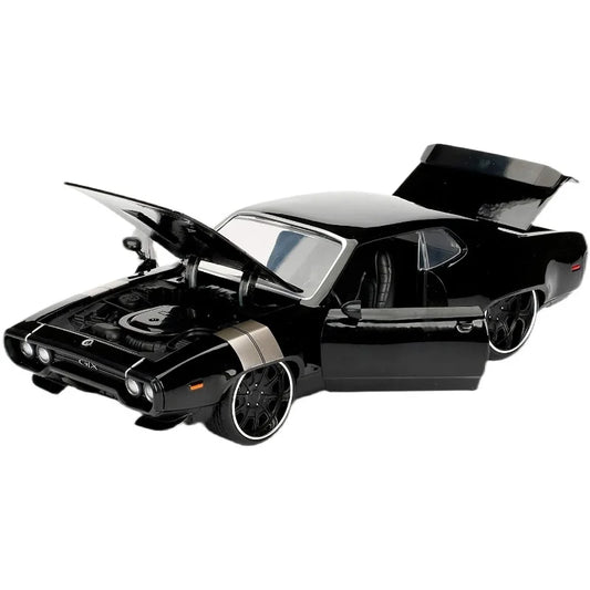 JADA 1:24 PLYMOUTH GTX Alloy Car Diecasts & Toy Vehicles Car Model Miniature Scale Model Car For Children