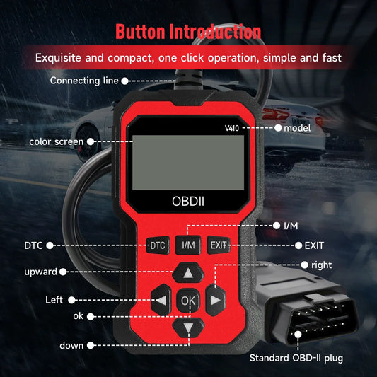 Car Obd2 Scanner Diagnostic Tool Code Reader Engine Fault Code Reader Scanner Can Diagnosis All Obd in 1996 Agreement Car