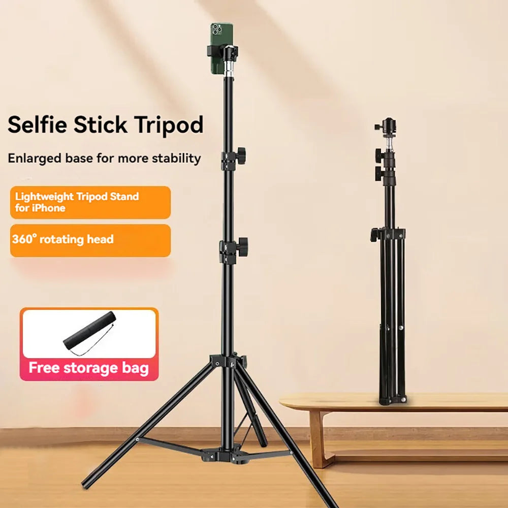 360°Adjustable Scalable Bluetooth Selfie Stick Multi-functional Phones Camera DV Holder Live Video Recording Wireless brackets - Shoppiline