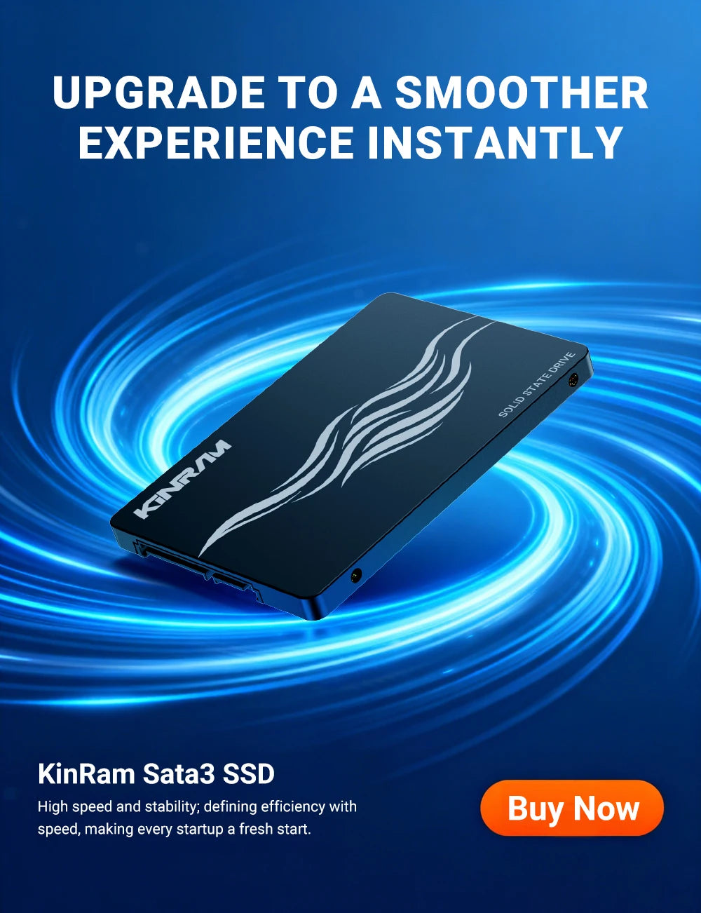 KinRam 256GB SSD 512GB 64GB 2.5 SATA 3 PC Desktop Hard Disk 120GB 128GB 240GB HDD Internal SATA3 Solid State Drive For Laptop
