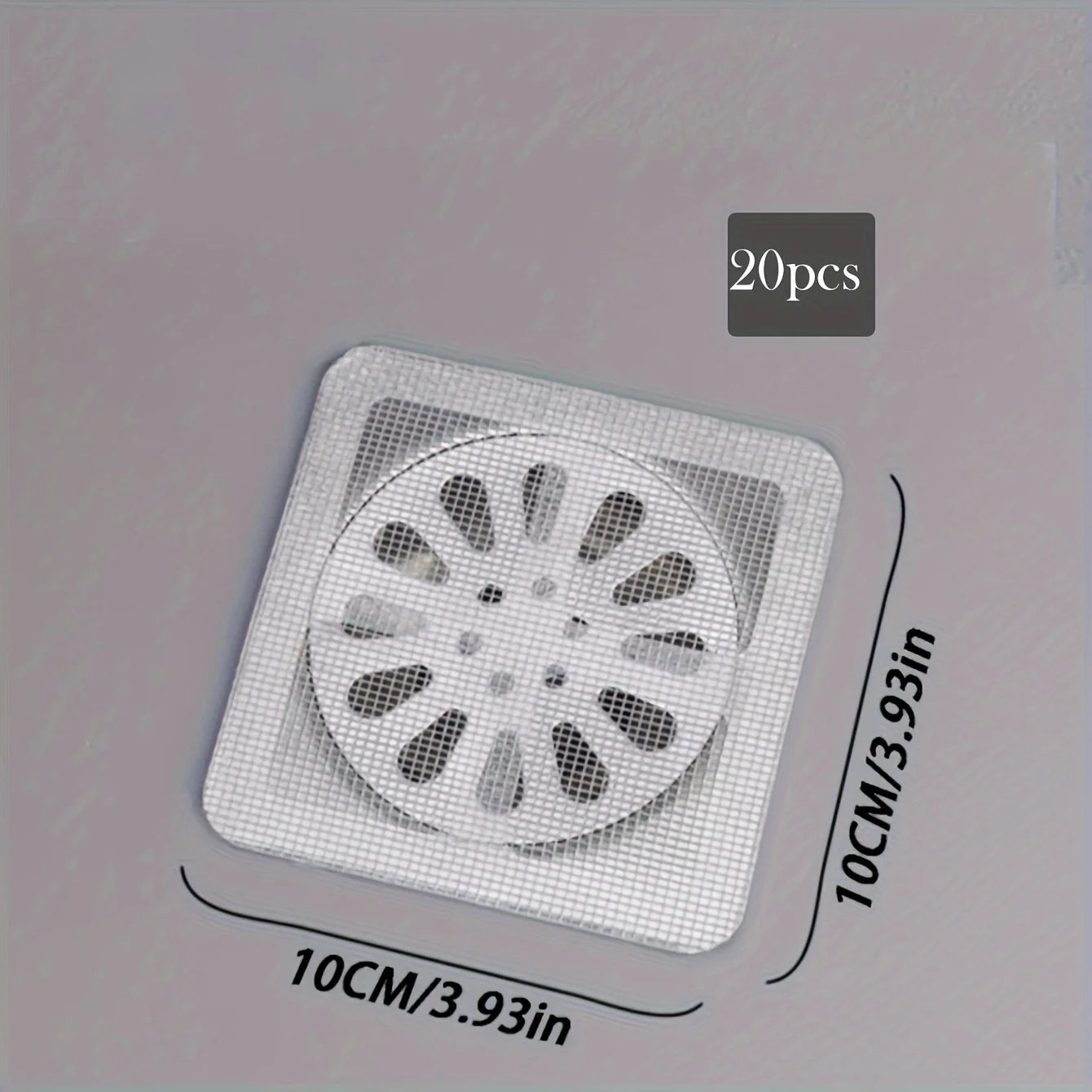Floor Drain Sticker, Insect-proof Self-adhesive Bathroom Hair Filter Net, Sewer Filter, Kitchen Anti-blocking Mesh Net