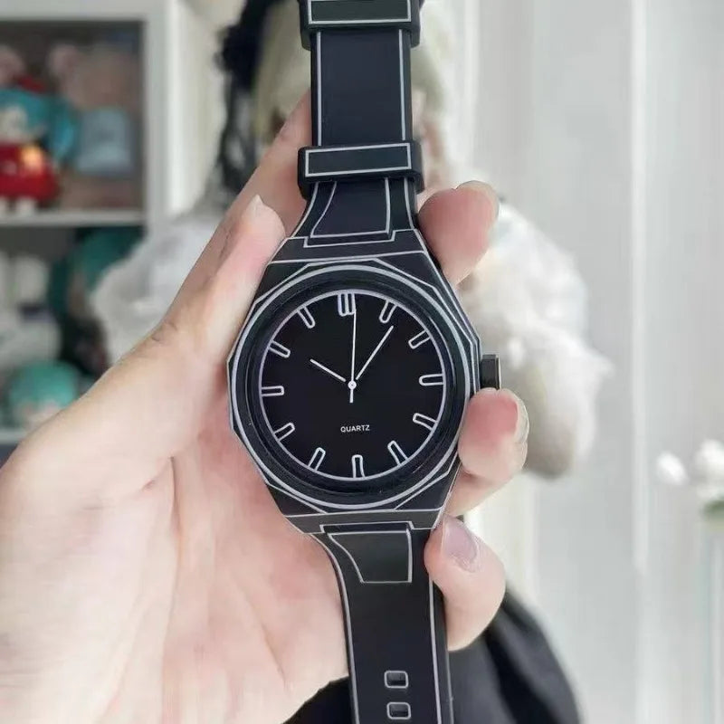 Men's watch, comic school high-value quartz watch