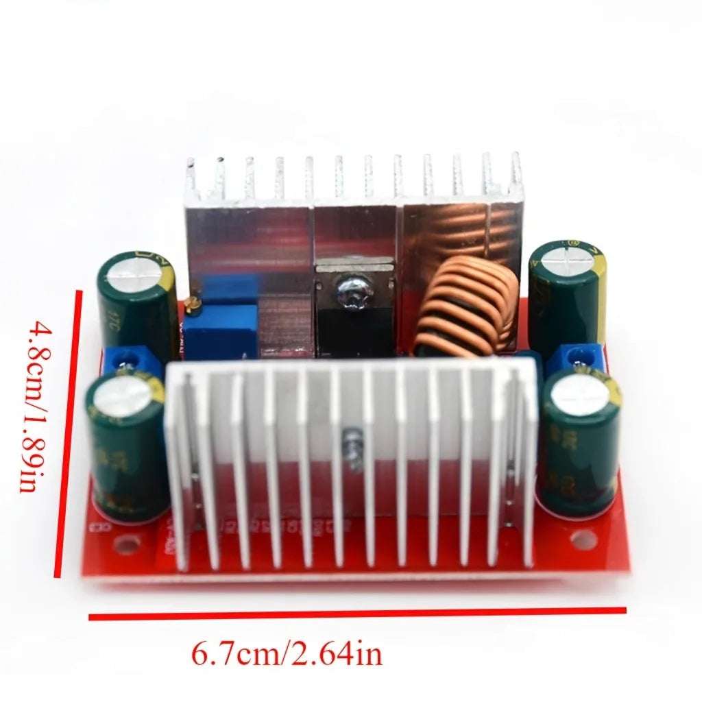DC 400W 15A Step-up Boost Converter Constant Current Power Supply LED Driver 8.5-50V to 10-60V Voltage Charger Step Up Module
