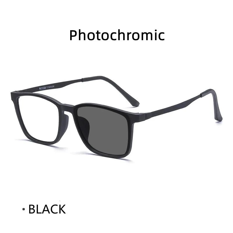 High Quality Pure Titanium Men Anti Blue Light Presbyopia Eyewear Reading Glasses with Diopter+1.0 +1.5 +2.0 +2.5 +3.0 +3.5+4.0