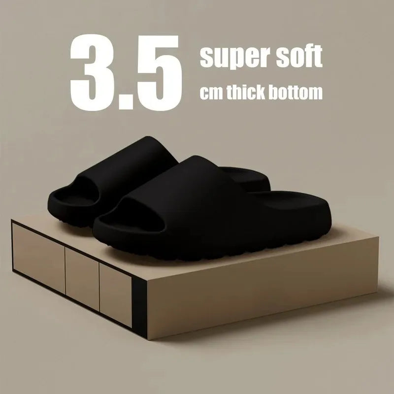 Kokosnuss-Slipper Wolken-Sandalen Dicksohlige Sandalen Sommer-Mode Weichboden Strand Herren-Pantoletten Damen-Sandalen EVA-Slides