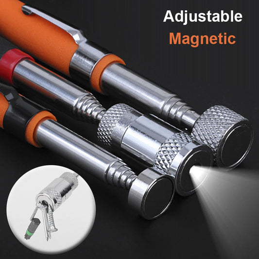 Extendable Pickup Rod Stick,Magnetic Picker Mini Portable Telescopic Magnetic Magnet Pen For Picking Up Screws Nut Bolt