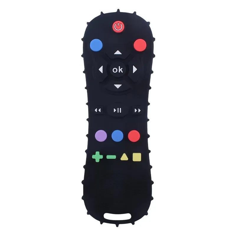 Neues Baby-Beißspielzeug, Gamecontroller-Form, Silikon-Beißspielzeug für Babys 6-12 Monate, Geschenke, Sensorisch, Pädagogisch