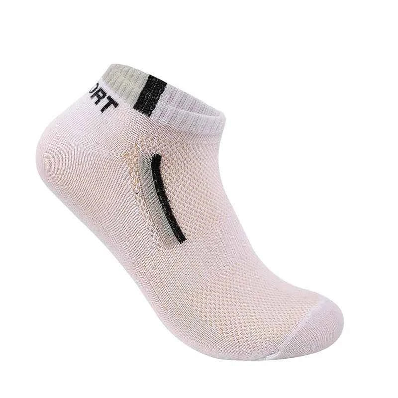 5 pairs of running men's socks, breathable, professional sports, sweat-absorbent, casual and comfortable socks