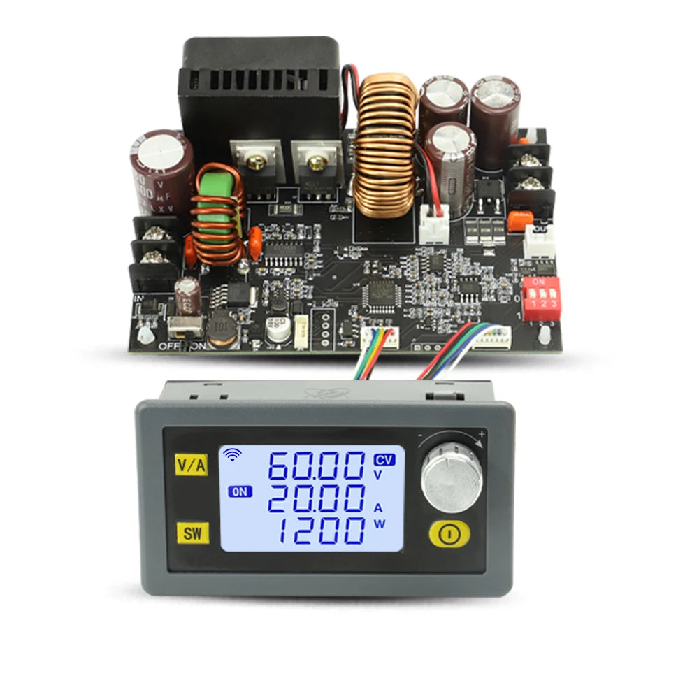 XY6020L Numerical Control DC 6-70V Step Down Stabilized Power Supply Constant Voltage Current Buck Converter Module 20A/1200W - Shoppiline
