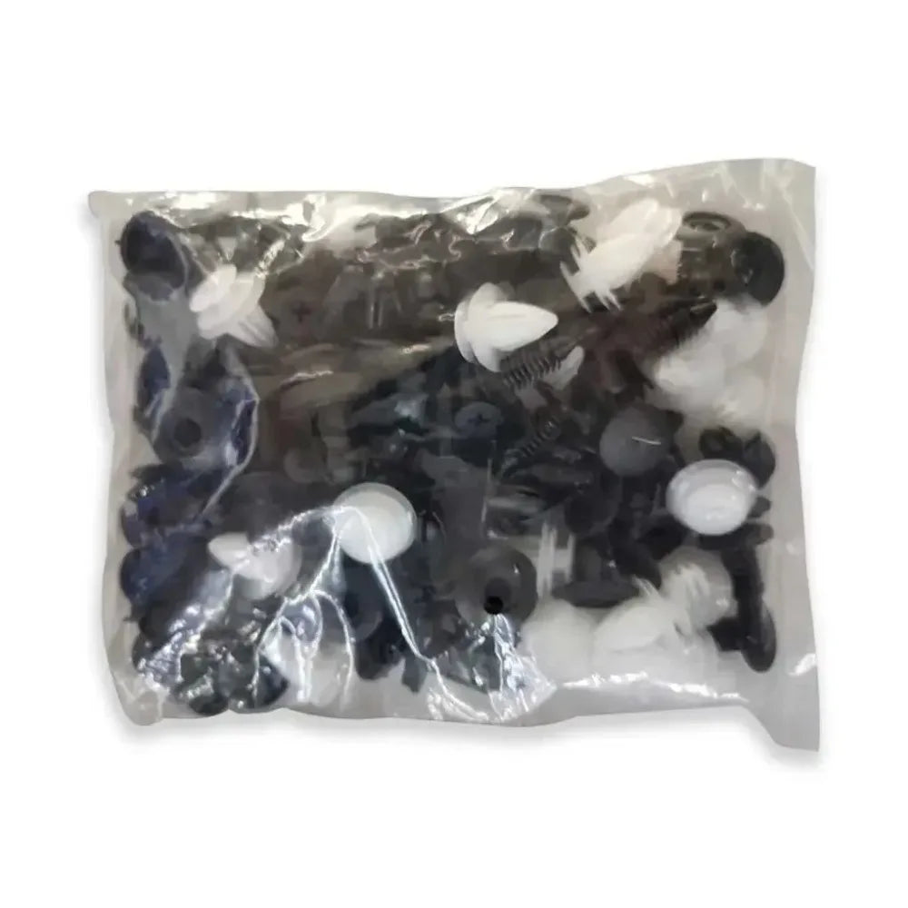 50-101PCS Auto Fastener Clips Kit Multi-Size Retainers For Car Fender Bumper Used For Auto Garage And Assembly