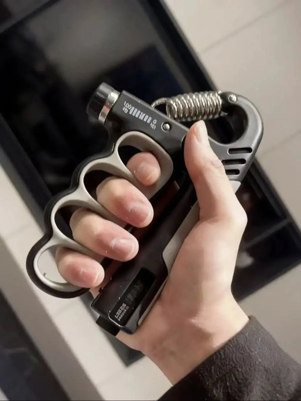 5-100Kg Adjustable Hand Gripper - Forearm Wrist Trainer for Gym & Muscle Recovery