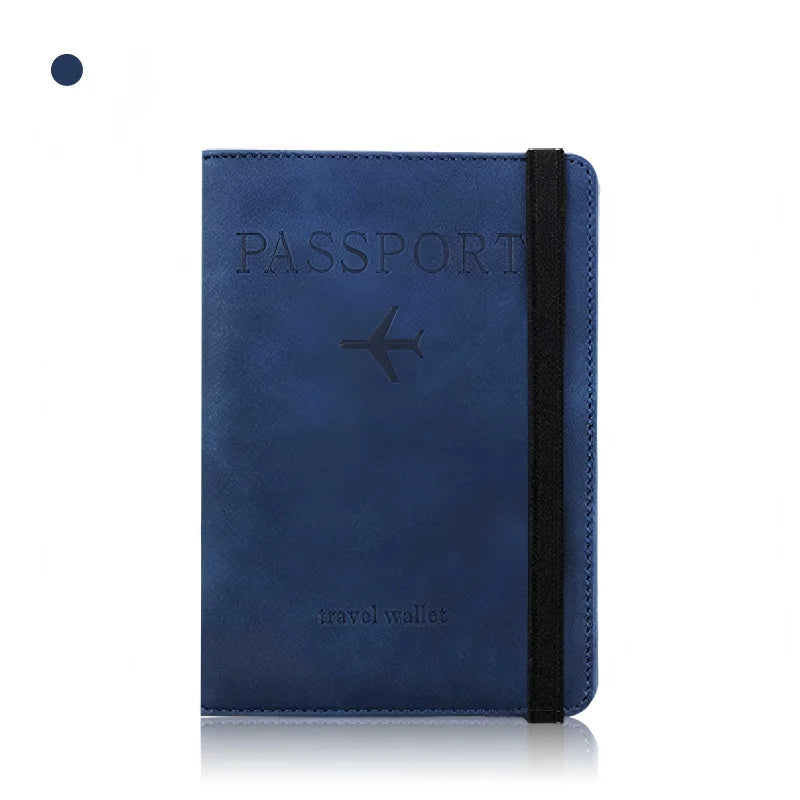 Homefish PU Leather Wallet Travel Passport Purse Card Male Travel Accessories Hand Carry Passport Business Cards Holder Wallet