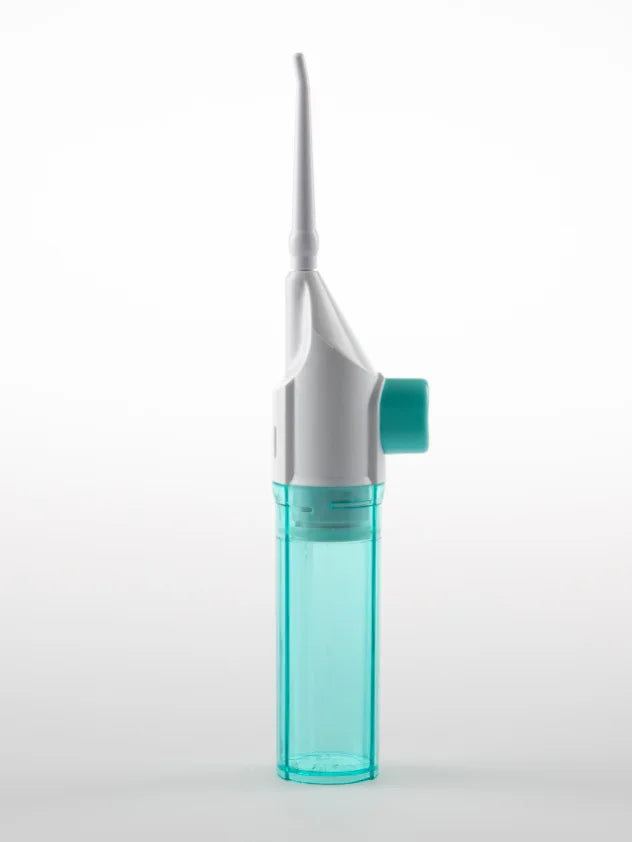 1PC Portable Electric High-Pressure Water Flosser Manual Pulse Jet Dental Teeth And Gums Cleaner Deep Cleaning Oral Irrigator