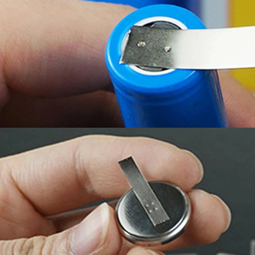10m/Roll 18650 Li-ion Battery Nickel Plated Strip Connector 0.1mm 0.12mm 0.15mm 0.2mm Battrey Connector Spot Weld Steel Belt