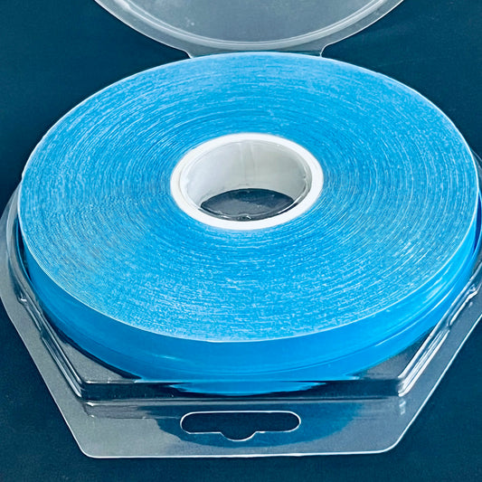 36YARDS Hair SystemsTape For Lace Front Blue Double Sided Wig Tape For Hair Extensions Adhesive Tape Wig Styling Tools