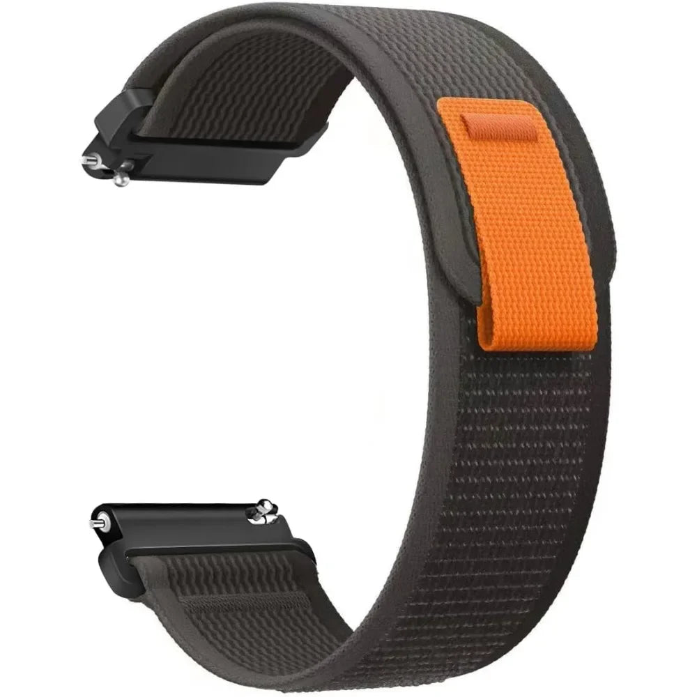 Nylonarmband für HaiWei Galaxy Watch 7 6 5 4 40mm 44mm Classic/Active/Gear S3 Frontier 20mm 22mm Sport Loop Armband Amazfit GTS 3 4