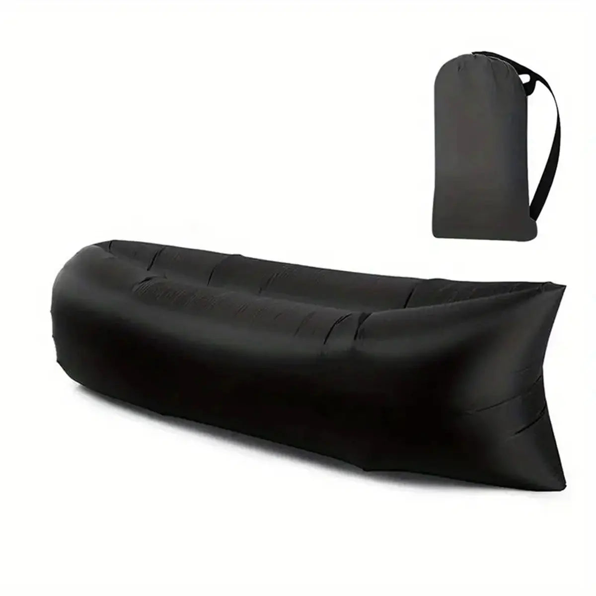Inflatable Air Sofa Portable Fast-Inflate Waterproof Lounger for Beach Camping Pool Travel