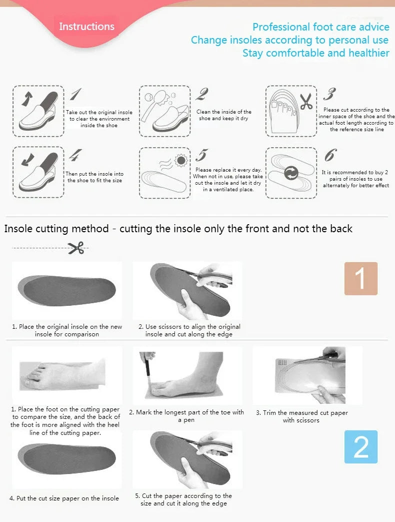 1 Pair Cowhide Insoles For Shoes Men Comfortable Deodorant Casual leather Insole Feet Quality Genuine Leather Flats Shoe Sole