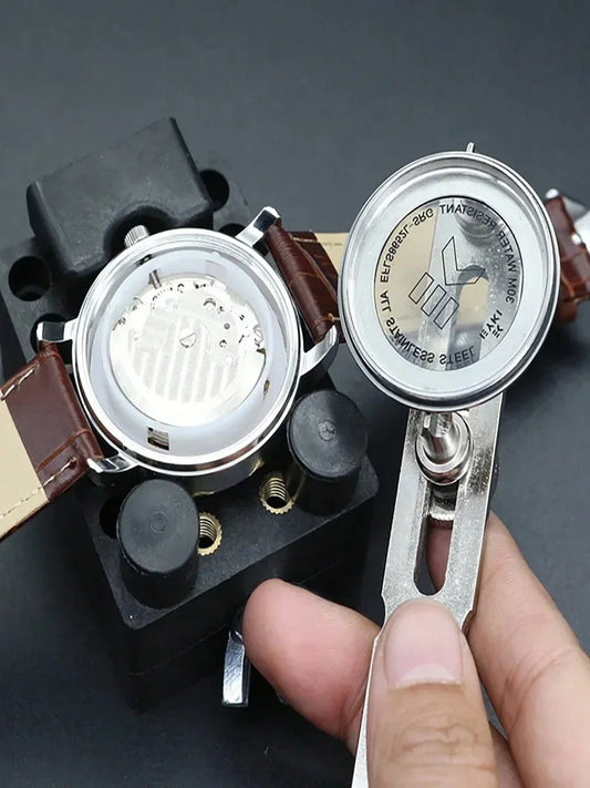 Watch repair tool, universal lid opener for watches. Disassemble and open the back cover, replace the battery with a groove on t