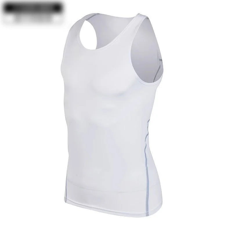 2025 Compressed T-shirt Men's sportswear Running T-shirt Elastic Quick-drying Exercise T-shirt for men exercising in the gym