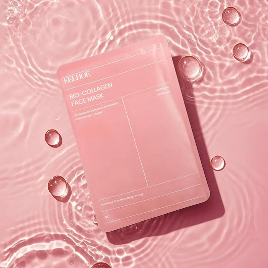 5/10pcs Bio Collagen Face Mask Shrink Pores Deep Hydrating Overnight Mask Moisturizing Refreshing Face Skin Care Products