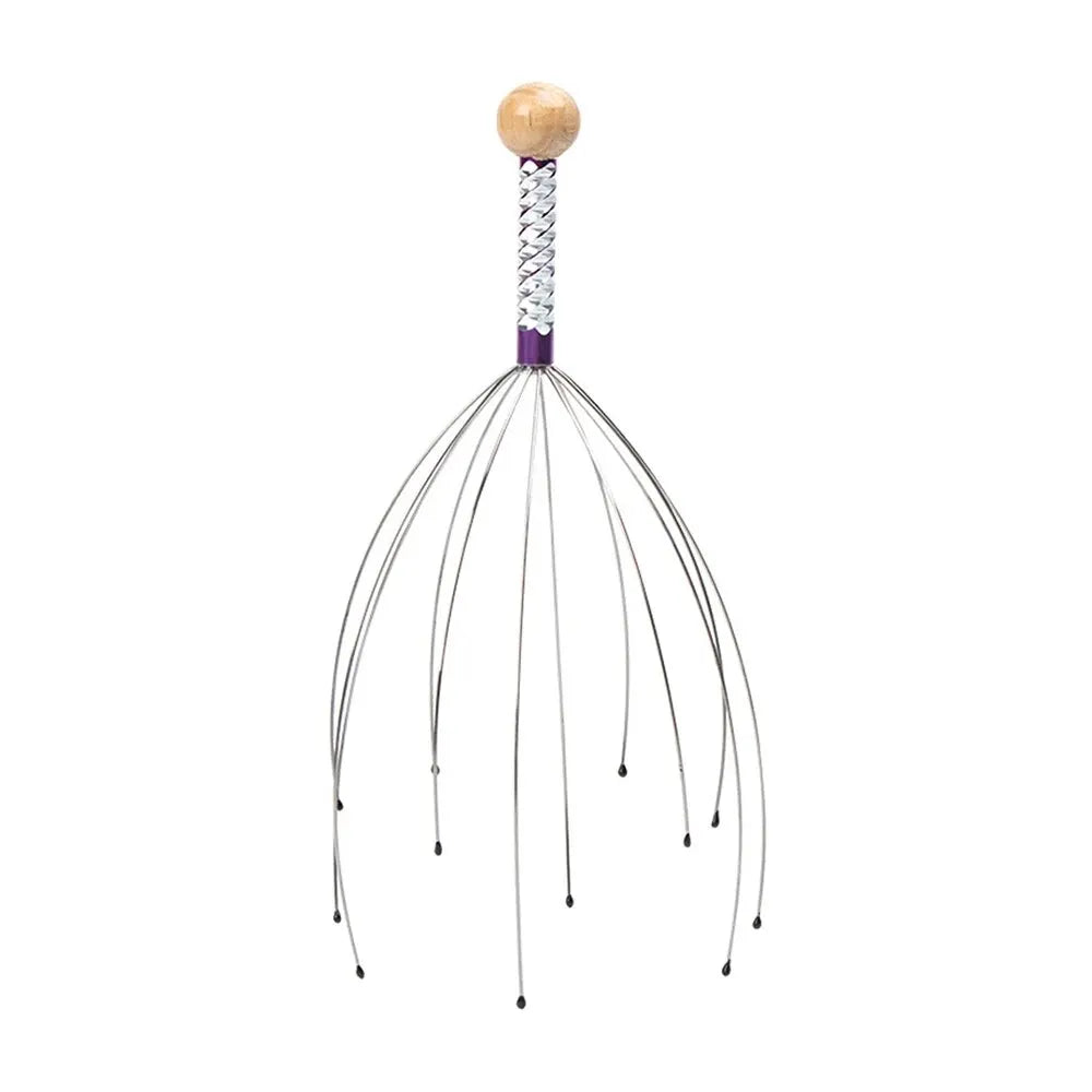 1PC Random Color Pet Massage Claw Head Massager Head Scratching Octopus Scalp Non Soul Extractor Divine Tool For Extracting