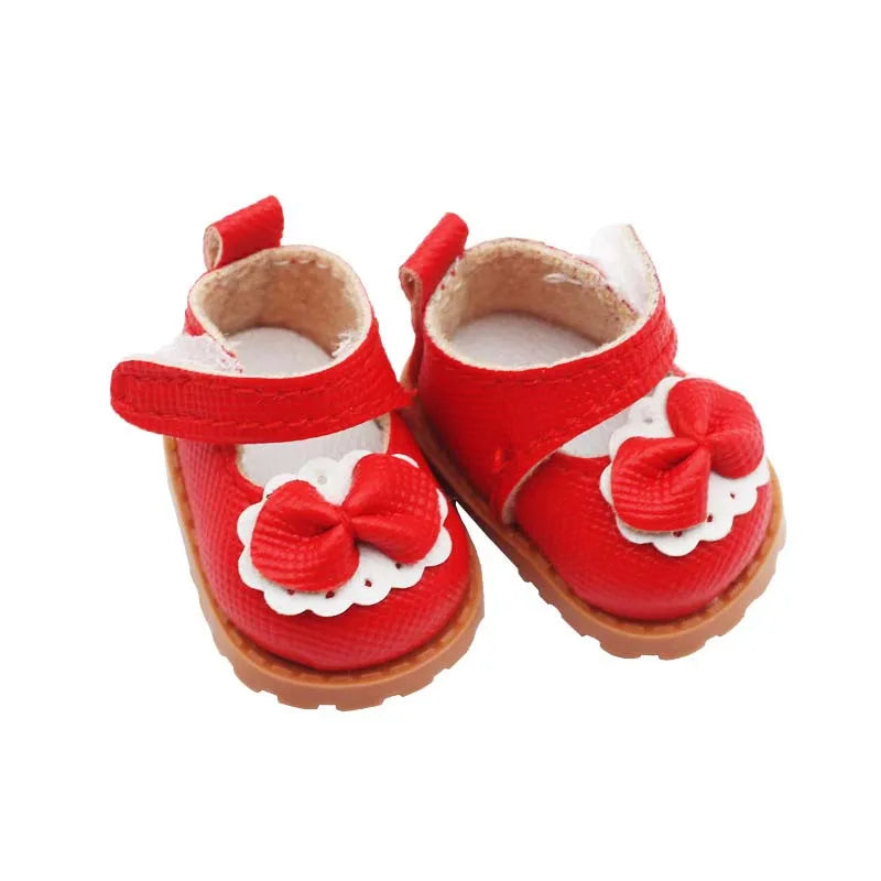 Labubu Dolls Princess Shoes Styles DIY for Labubu Doll Leather Leather Shoes Dolls Accessories Clothing Gift