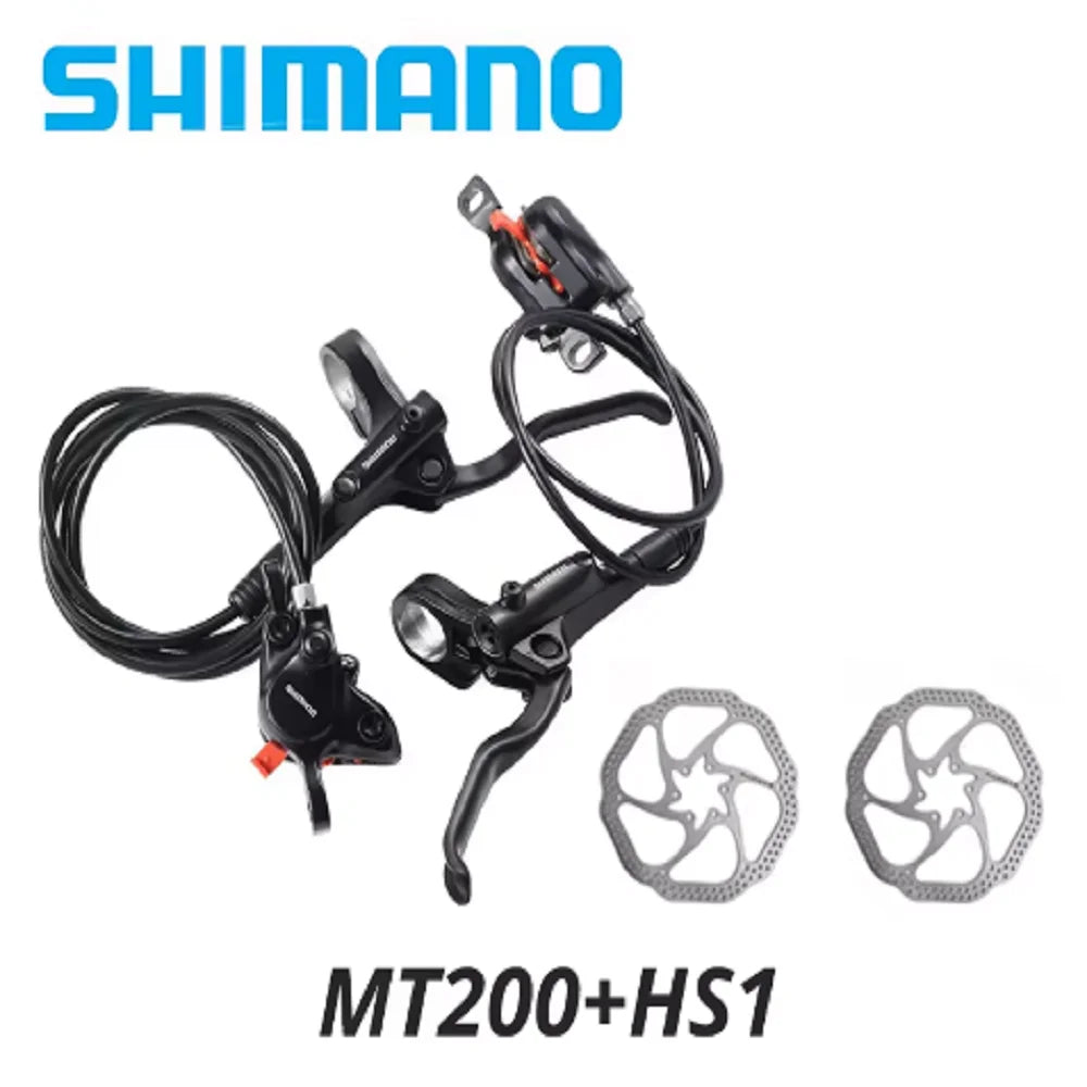 Original Shimano BL-MT200 MT201 M315 MTB Mountain Bike Hydraulic Disc Brake MT200 Brakes 2 Piston 3 Finger Steel Lever BL-MT200