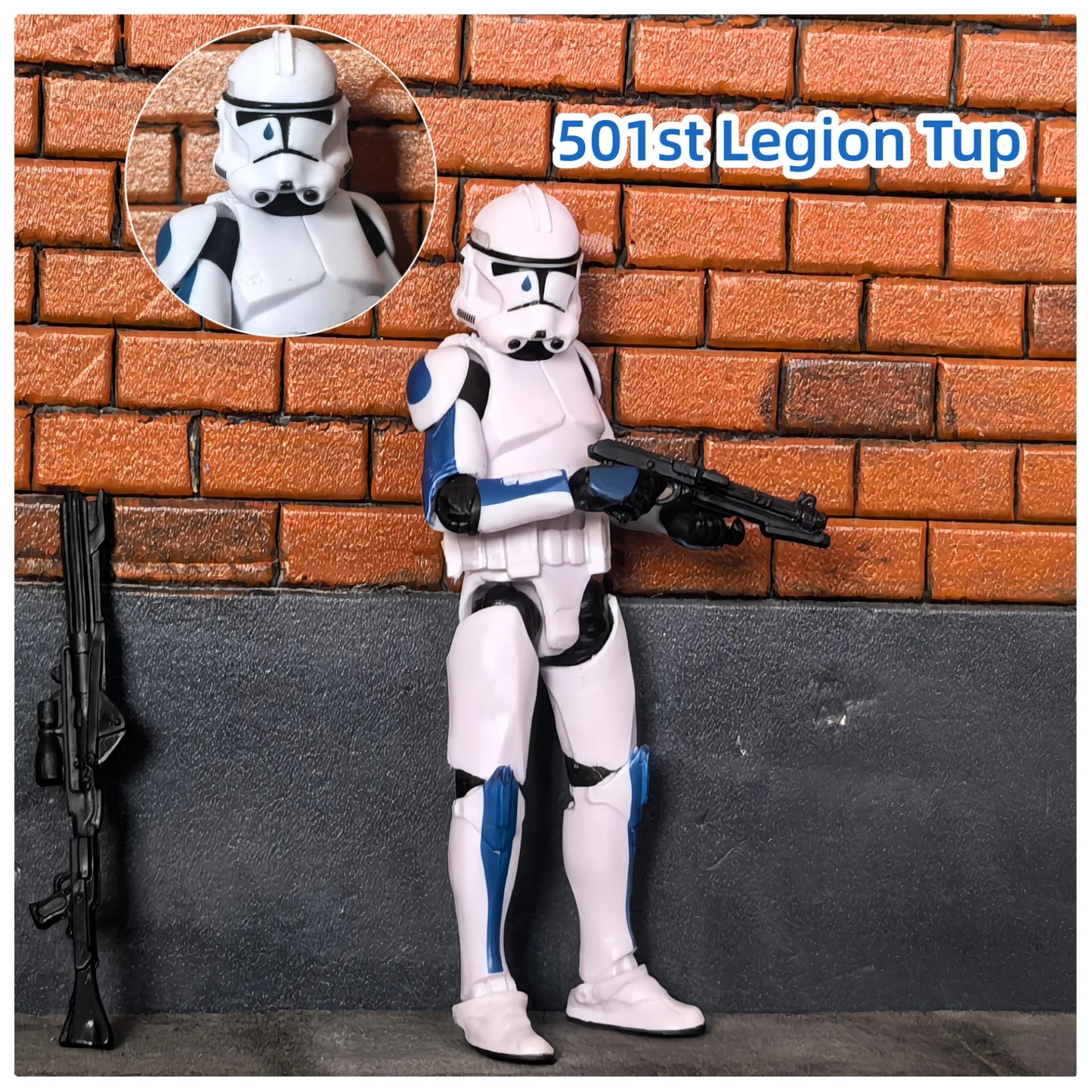 Star Wars 3.75 Inch Trooper 1/18 501st Legion Action Figure Hardcase REX Anakin Dogma Tup Toys Model Loose - Shoppiline