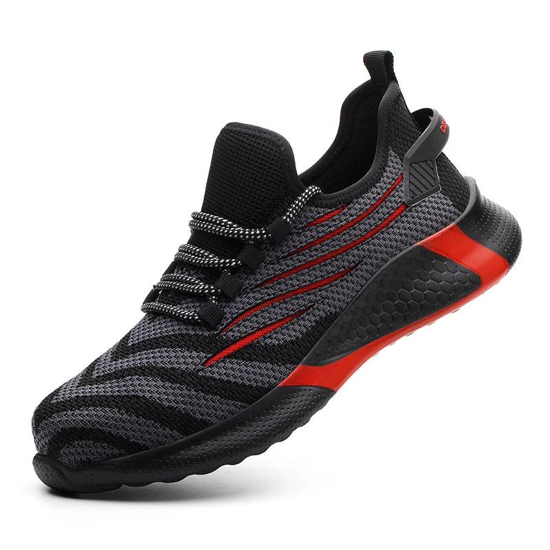 Herren Arbeitssicherheitsschuhe Durchtrittsichere Arbeits-Sneaker Herren Unzerstörbare Arbeitsschuhe Herren Stiefel Leichte Herrenschuhe Sicherheitsschuhe
