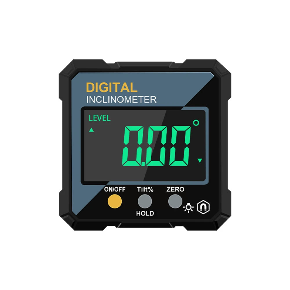 Woodworking Tools 4-sided Magnetic Dual Laser Inclinometer Digital Angle Measuring Instrument with Tilt Measurement Laser Level - Shoppiline