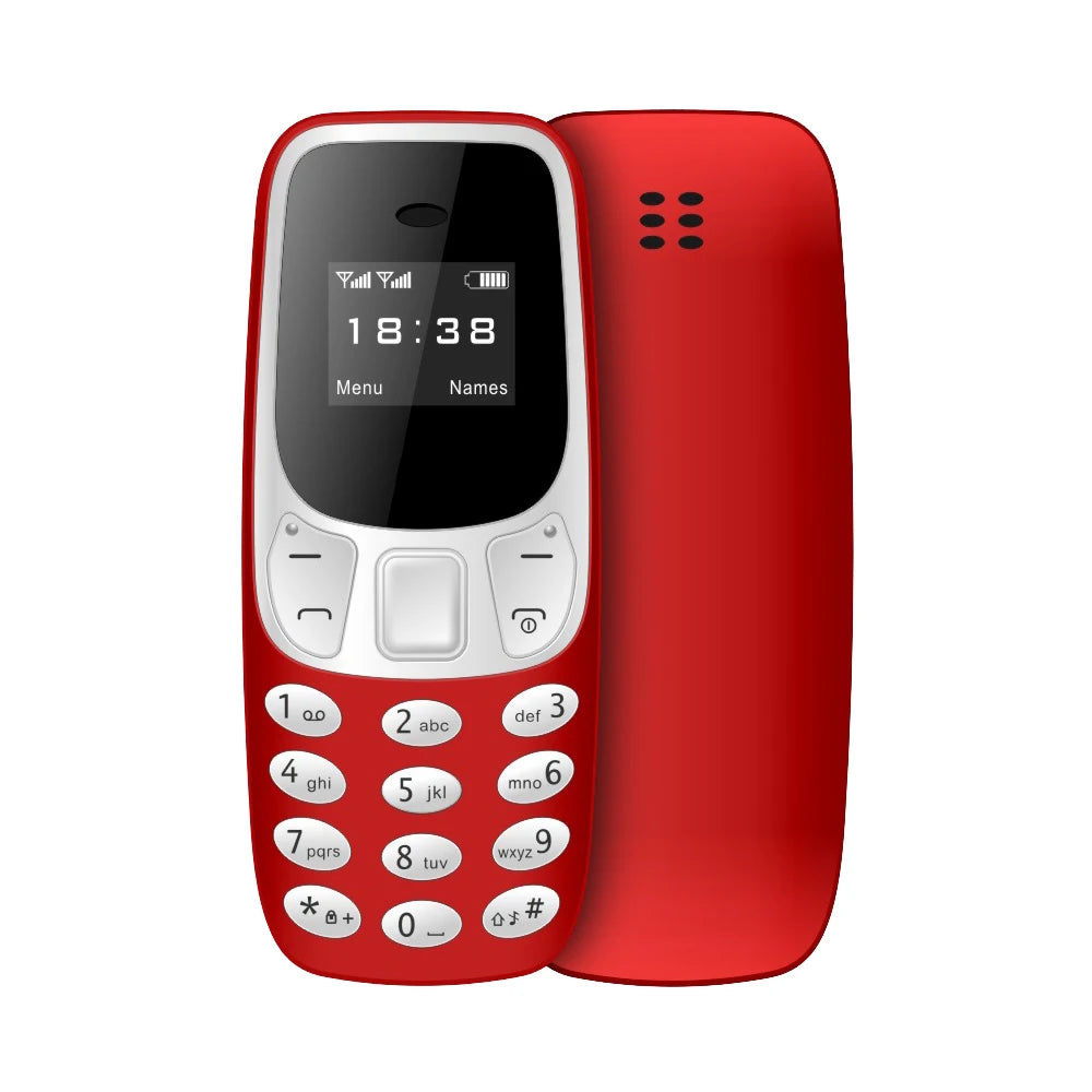 SERVO Small Mobile Phone Bluetooth Dialer Magic voice Low Radiation Telephone Call Recording 2/3 SIM GSM Unlocked Mini Cellphone - Shoppiline