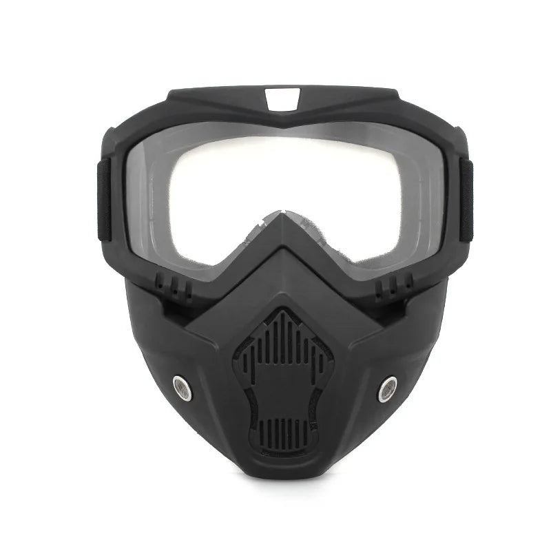 2025 NEW Outdoor Sports Windproof Mask Goggle HD Motorcycle Glasses Snowboard Eyewear Riding Motocross Summer UV Sunglasses