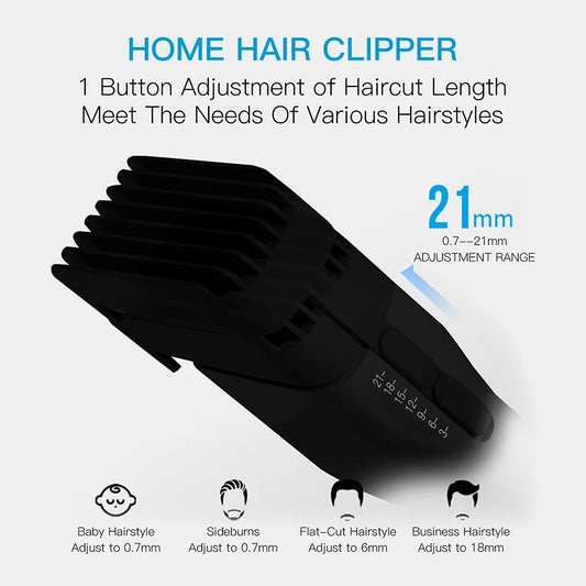 ENCHEN Boost Electric Hair Clipper Professional Cordless Fast Type-C Charging Ceramic Haircut Machine Trimmer For Men Adult
