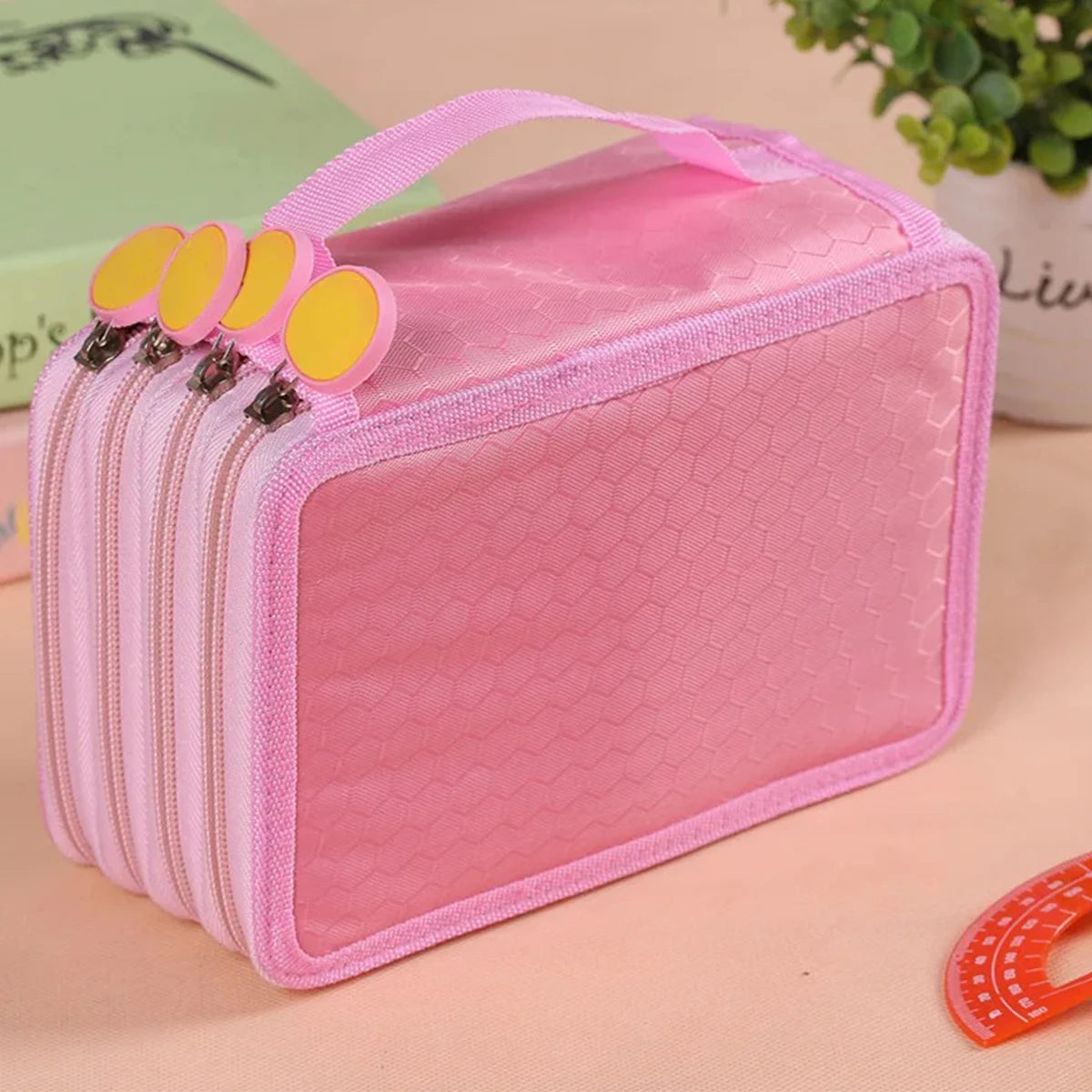 72 Holes Four layers Pencil Case Large Capacity Kawaii Pen Storage Bag Korean Stationery Back to School Office Supplies - Shoppiline
