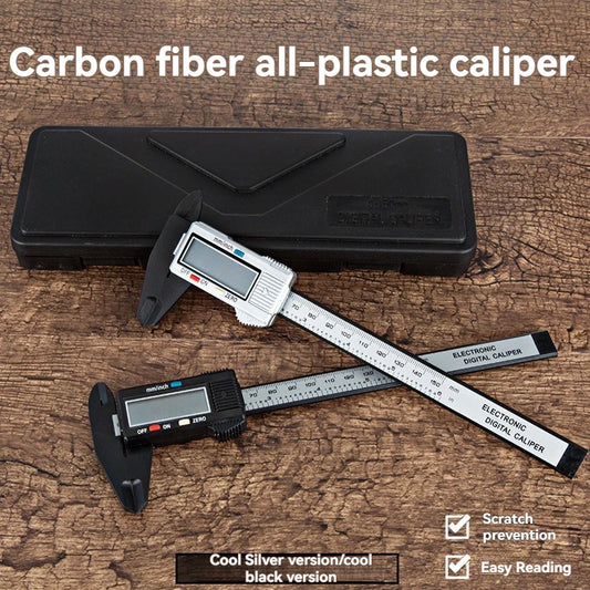 150mm 100mm Electronic Digital Caliper Carbon Fiber Dial Vernier Caliper Gauge Micrometer Measuring Tool Digital Ruler